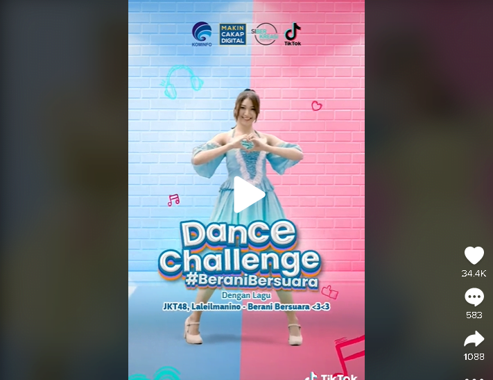 Laleilmanino - JKT48 Kompak Undang Gen Z untuk #beranibersuara